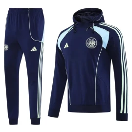 Ajax Trainingspak met Capuchon 25/26 - Marineblauw