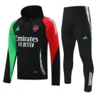 Arsenal Trainingspak met Capuchon 24/25 - Zwart