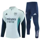 Arsenal Trui-Trainingspak 25/26 - Lightgrijs/Marineblauw