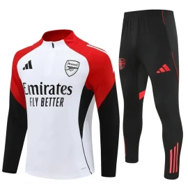 Arsenal Trui-Trainingspak 25/26 - Wit/Rood