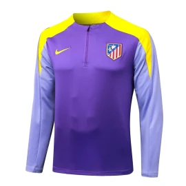 Atletico Madrid Trui-Trainingspak 25/26 - Paars