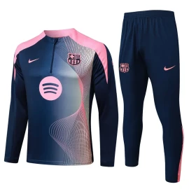 Barcelona Training Tracksuit 25/26 - Blue/Pink