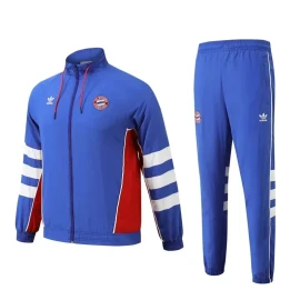 Bayern München Retro Trainingspak 24/25 - Blauw