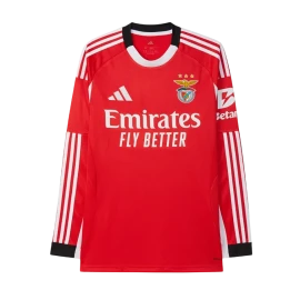 Benfica Thuis Shirt Lange Mouw 25/26