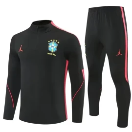 Brazilië Trui Trainingspak 2026 - Zwart/Roze