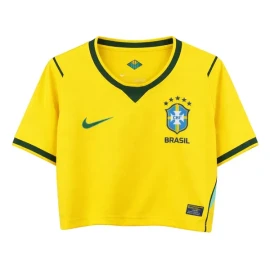Brazilië Dames Thuis Crop Top 2026