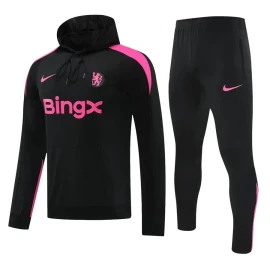 Chelsea Trui-Trainingspak met Capuchon 24/25 - Zwart