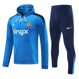 Chelsea Trui-Trainingspak met Capuchon 24/25 - Blauw
