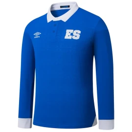 El Salvador Thuis Voetbalshirt Lange Mouw 2025