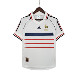 Frankrijk Uit Shirt 1998 Retro