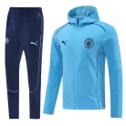 Manchester City Trui-Trainingspak met Capuchon 24/25 - Blauw