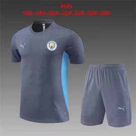 Manchester City Kinderen Training Tenue 24/25 - Donkerblauw
