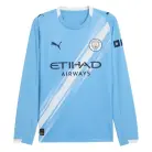Manchester City Thuis Shirt Lange Mouw 25/26