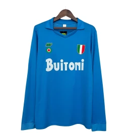 Napoli Thuis Shirt Lange Mouw 1987/88 Retro