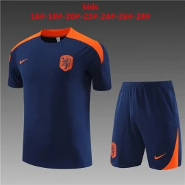 Nederland Kinderen Training Tenue 24/25 - Marineblauw