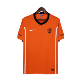 Netherlands Retro Home Football Shirt 2010