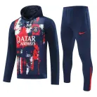 PSG Trainingspak met Capuchon 24/25 - Blauw/Rood