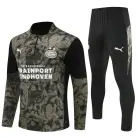 PSV Eindhoven Training Tracksuit 25/26 - Black-Loden Green