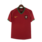 Portugal Retro Thuis Shirt/Kindertenue 2006