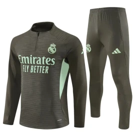 Real Madrid Trui-Trainingspak 25/26 - Kakigroen
