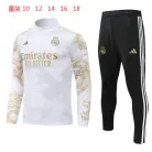 Real Madrid Kinderen Trui-Trainingspak 24/25 - Wit