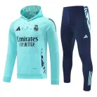 Real Madrid Trainingspak met Capuchon 24/25 - Lichtblauw