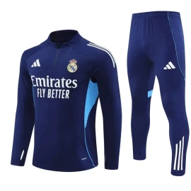 Real Madrid Trui-Trainingspak 25/26 - Marineblauw