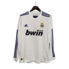 Real Madrid Retro Home Long Sleeve Football Shirt 2010/11
