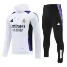 Real Madrid Trainingspak met Capuchon 24/25 - Wit