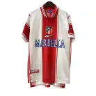 Retro Atletico Madrid Home Football Shirt 1999-2000