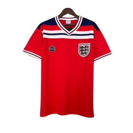 Engeland Uit Shirt 1982 Retro