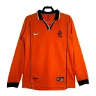 Netherlands Retro Long Sleeve Home Shirt 1998