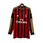 AC Milan Thuis Shirt Lange Mouw 2013/14 Retro