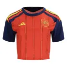 Spanje Dames Thuis Crop Top 2026