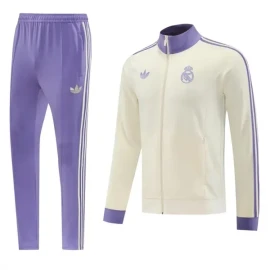 Real Madrid Trainingspak 25/26 - Beige-Paars
