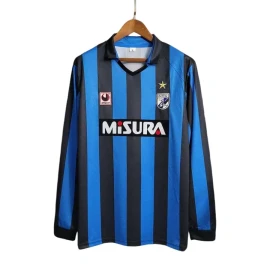 Inter Milan Thuis Shirt Lange Mouw 1988 Retro